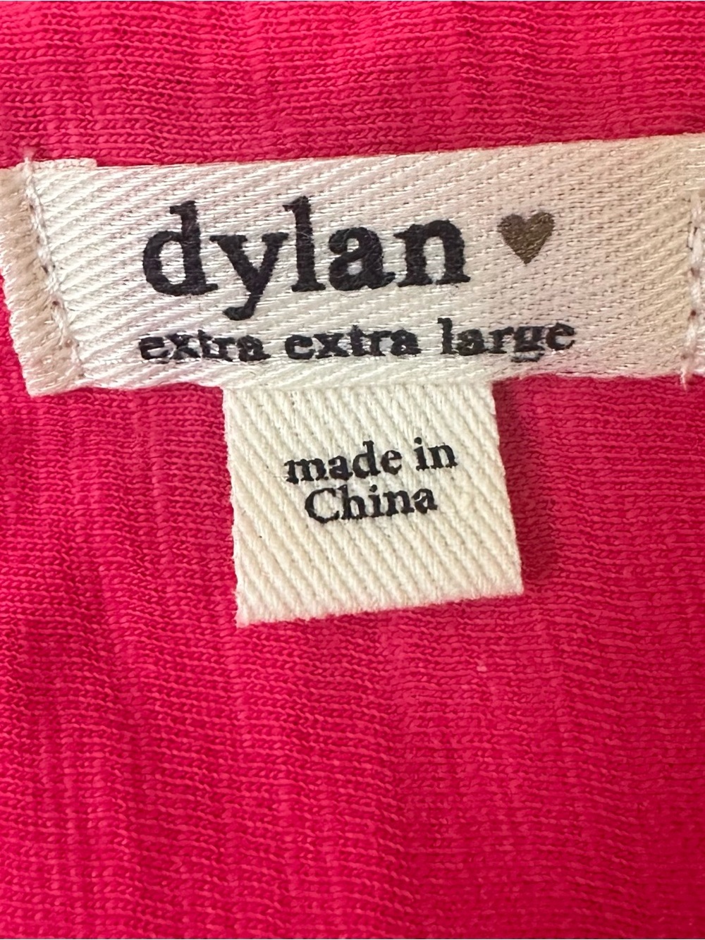 Sundance Catalog Dylan Women’s Michaela Pink Short Sleeve Cotton Shirt XXL - Picture 4 of 8